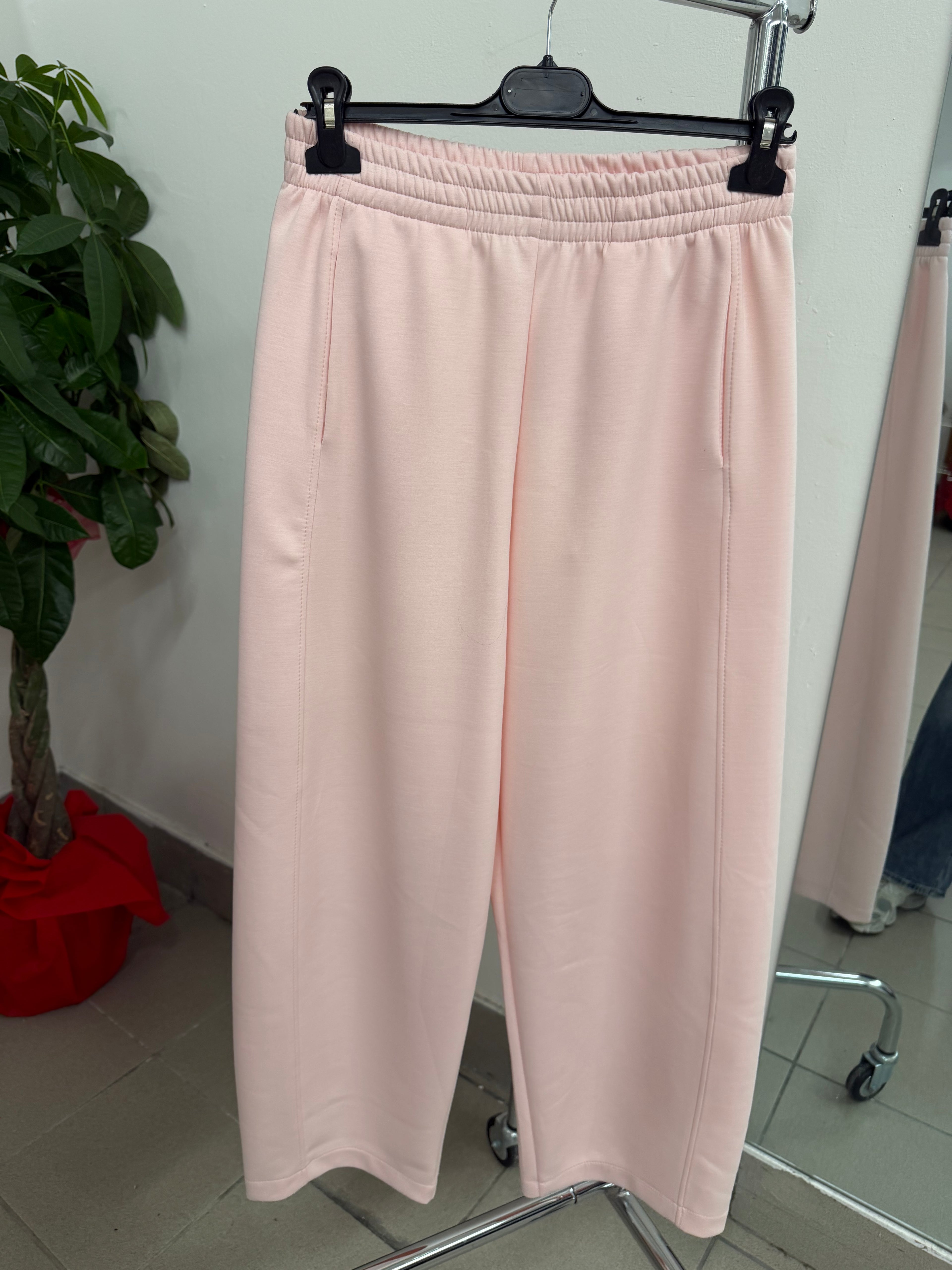 Pantalone tuta balloon con riga lungo la tasca FGD MODA