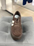 Sneakers In Camoscio Con Platform A253 FGD MODA