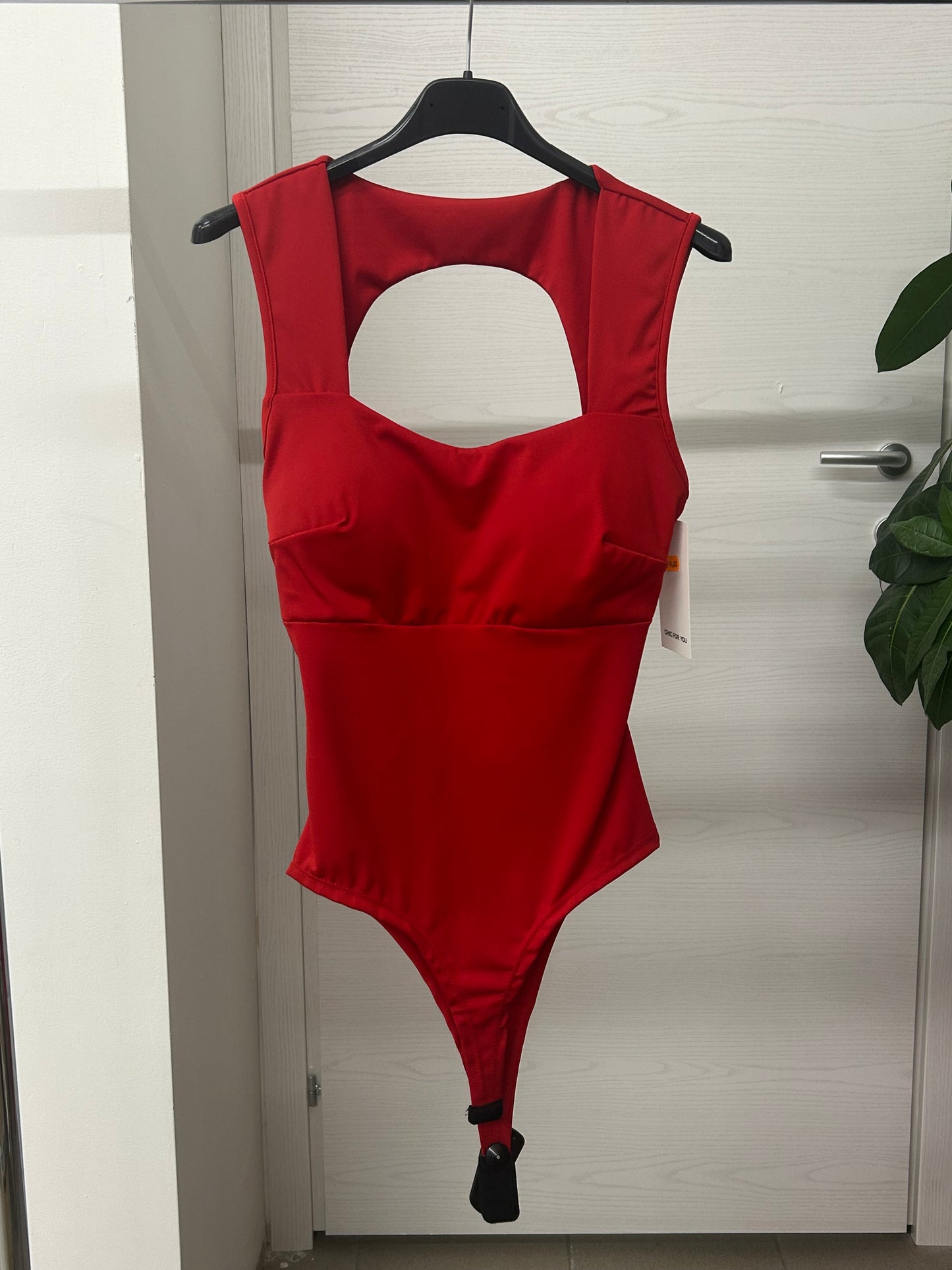 Body con spacco dietro