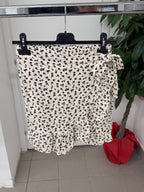 Gonna a Portafoglio 100% Viscosa con Stampe Fiorate FGD MODA