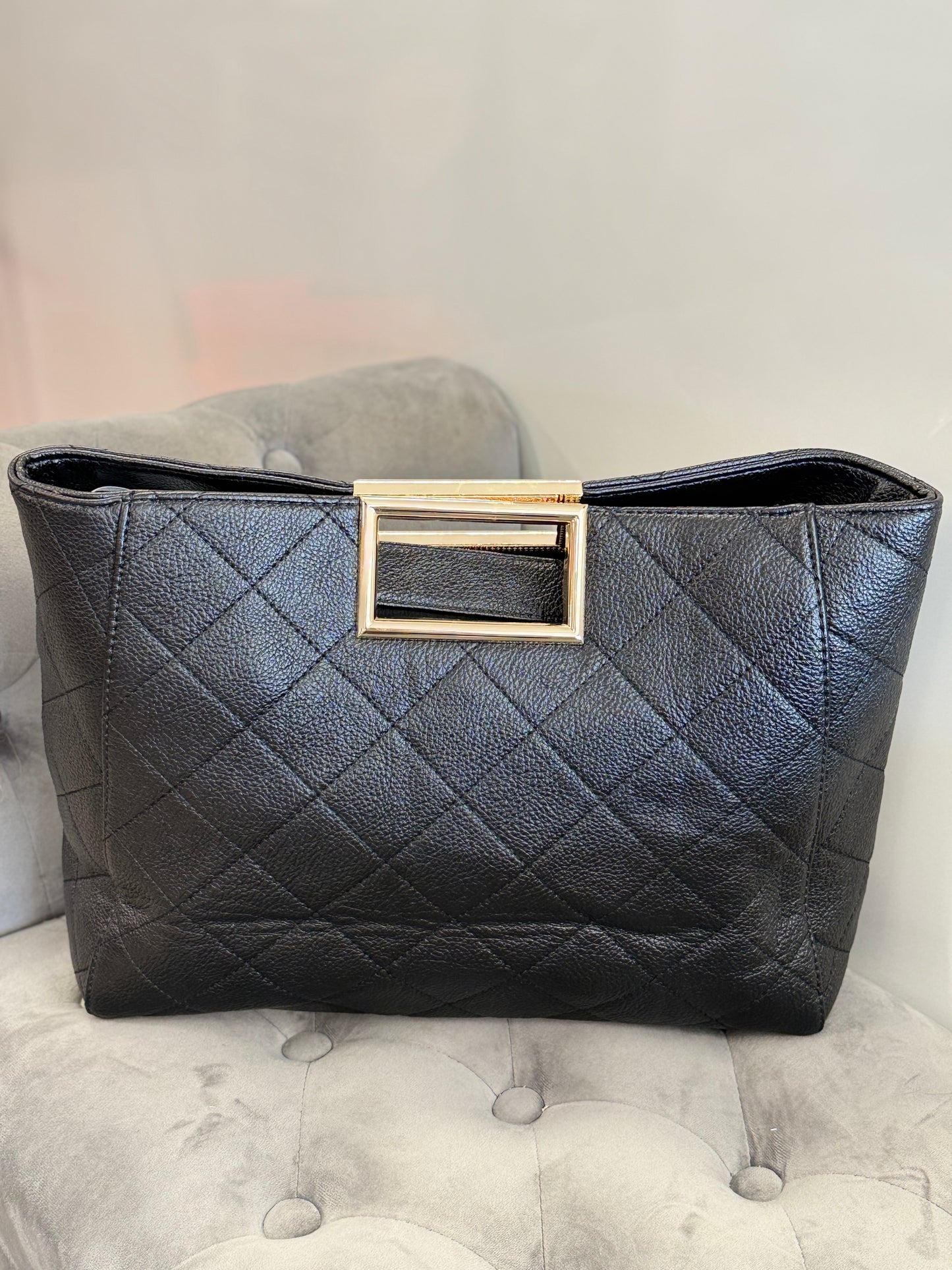 Borsa con chiusura magnetica con borsellino interno e tracolla