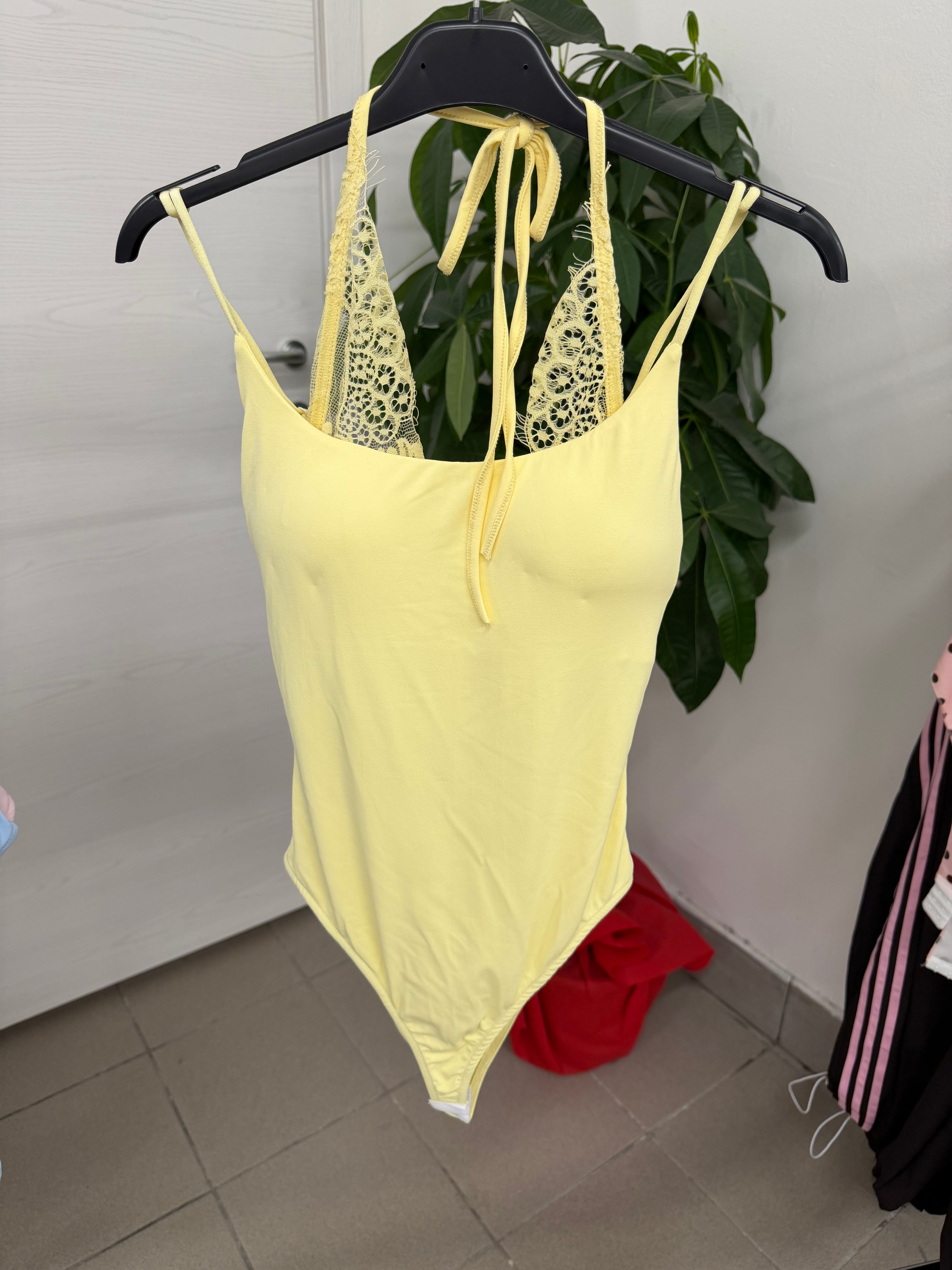 Body bretelline con pizzo FGD MODA