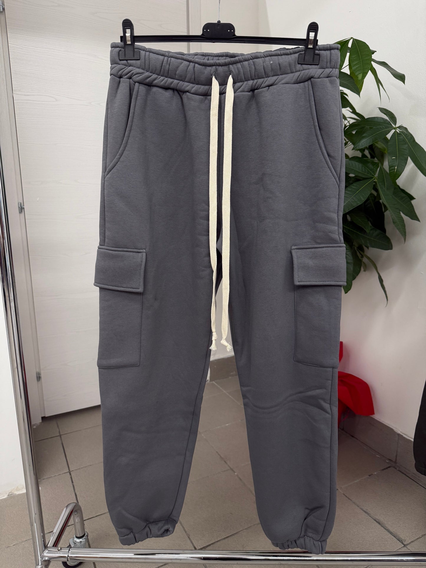 Pantaloni tuta imbottiti con tasche FGD MODA