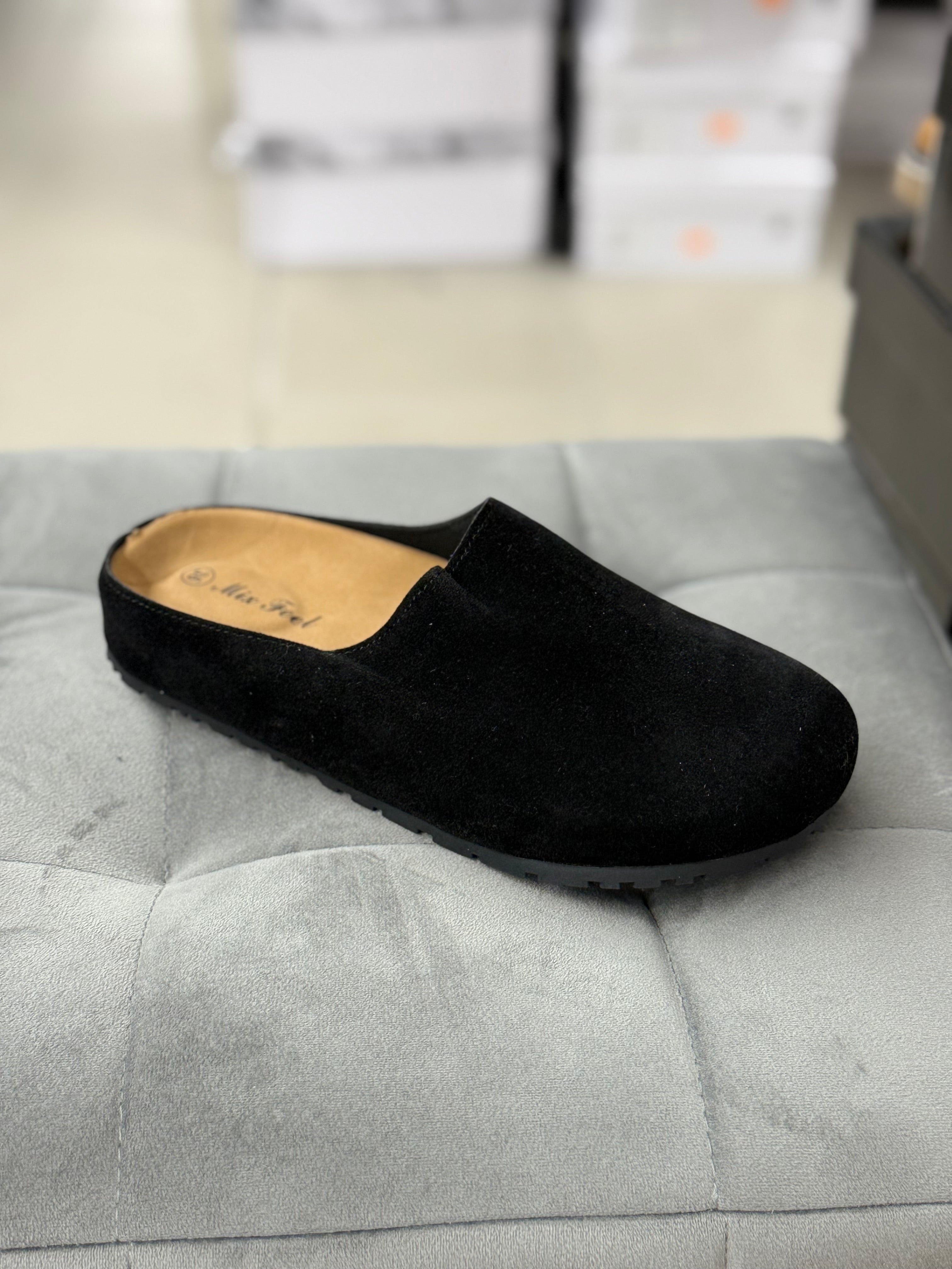 Pantofole in camoscio FGD MODA