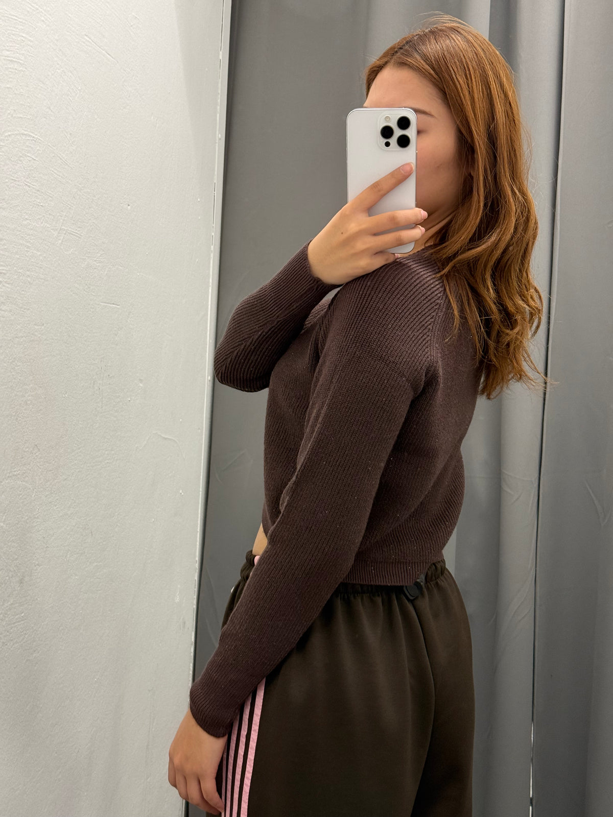 Maglione Crop Con Mini Paillettes FGD MODA