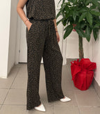 Pantalone leopardato FGD MODA