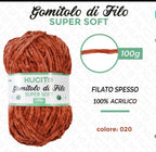 Gomitolo di filo SUPER SOFT 100g FGD MODA