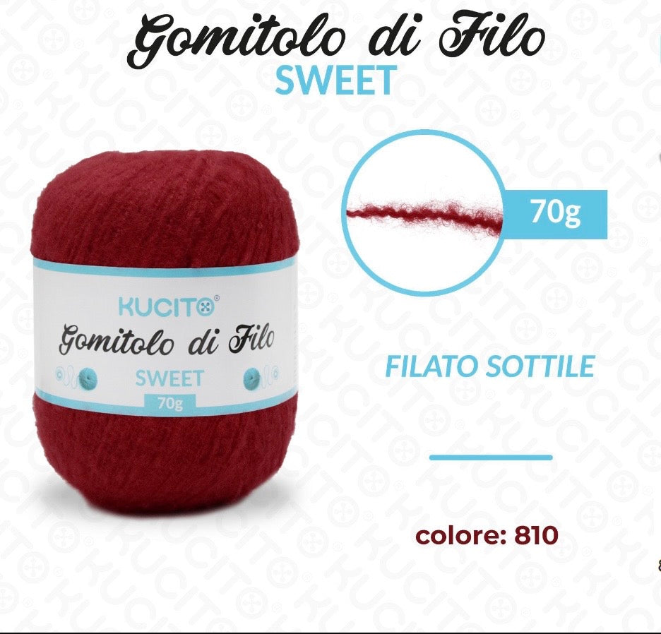 Gomitoli di filo SWEET 70g FGD MODA