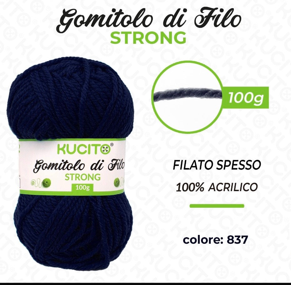 Gomitolo di filo STRONG 100g FGD MODA