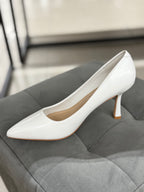 Décolleté ecopelle tacco 8cm 8374 FGD MODA