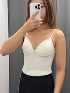 Top In Lycra Con Spalline Regolabili FGD MODA