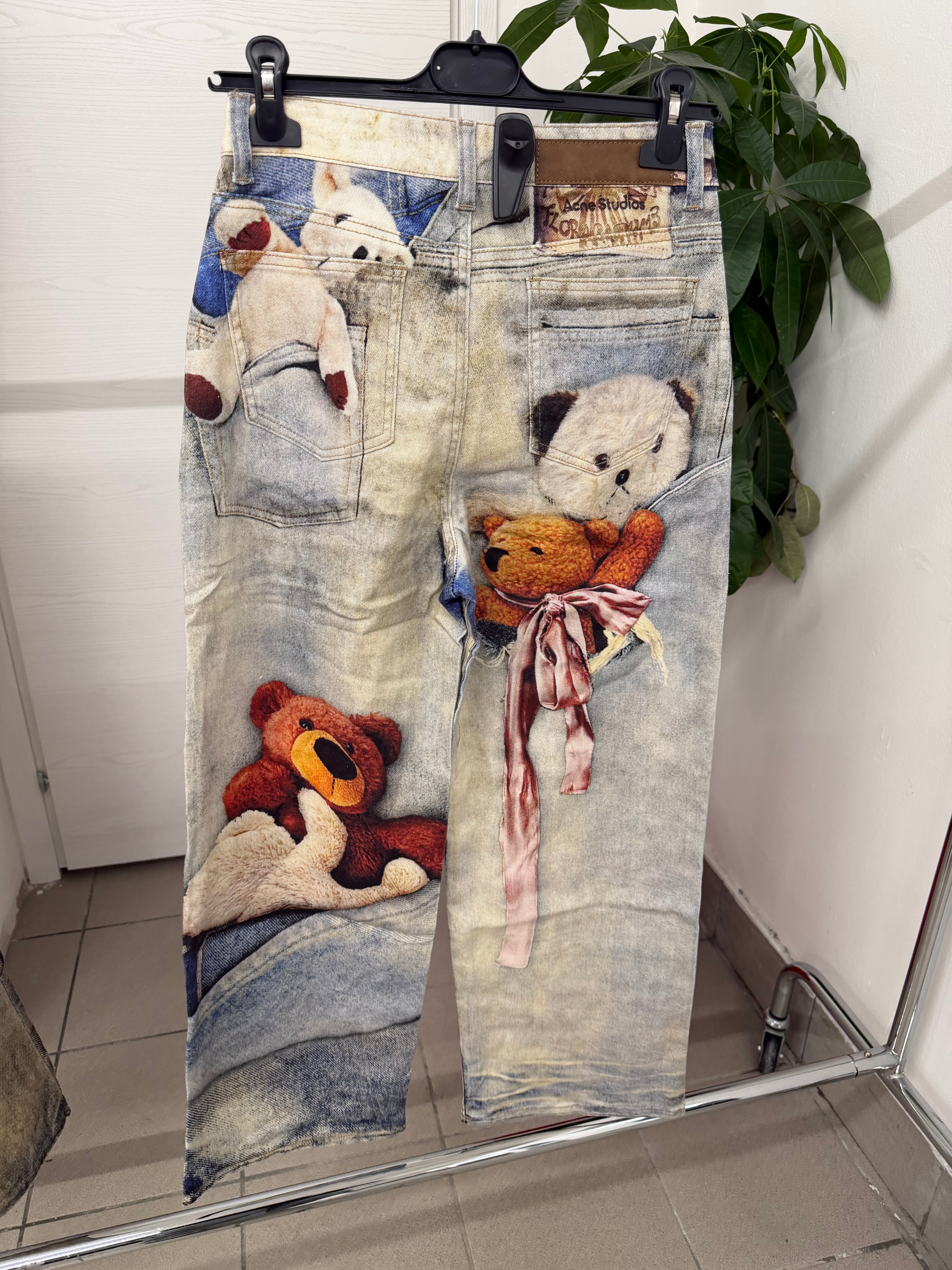 Jeans orsetto a palazzo FGD MODA