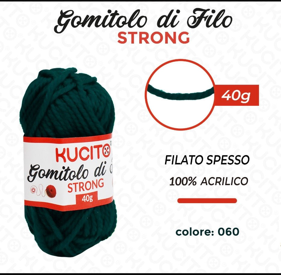 Gomitolo di filo STRONG 40g FGD MODA