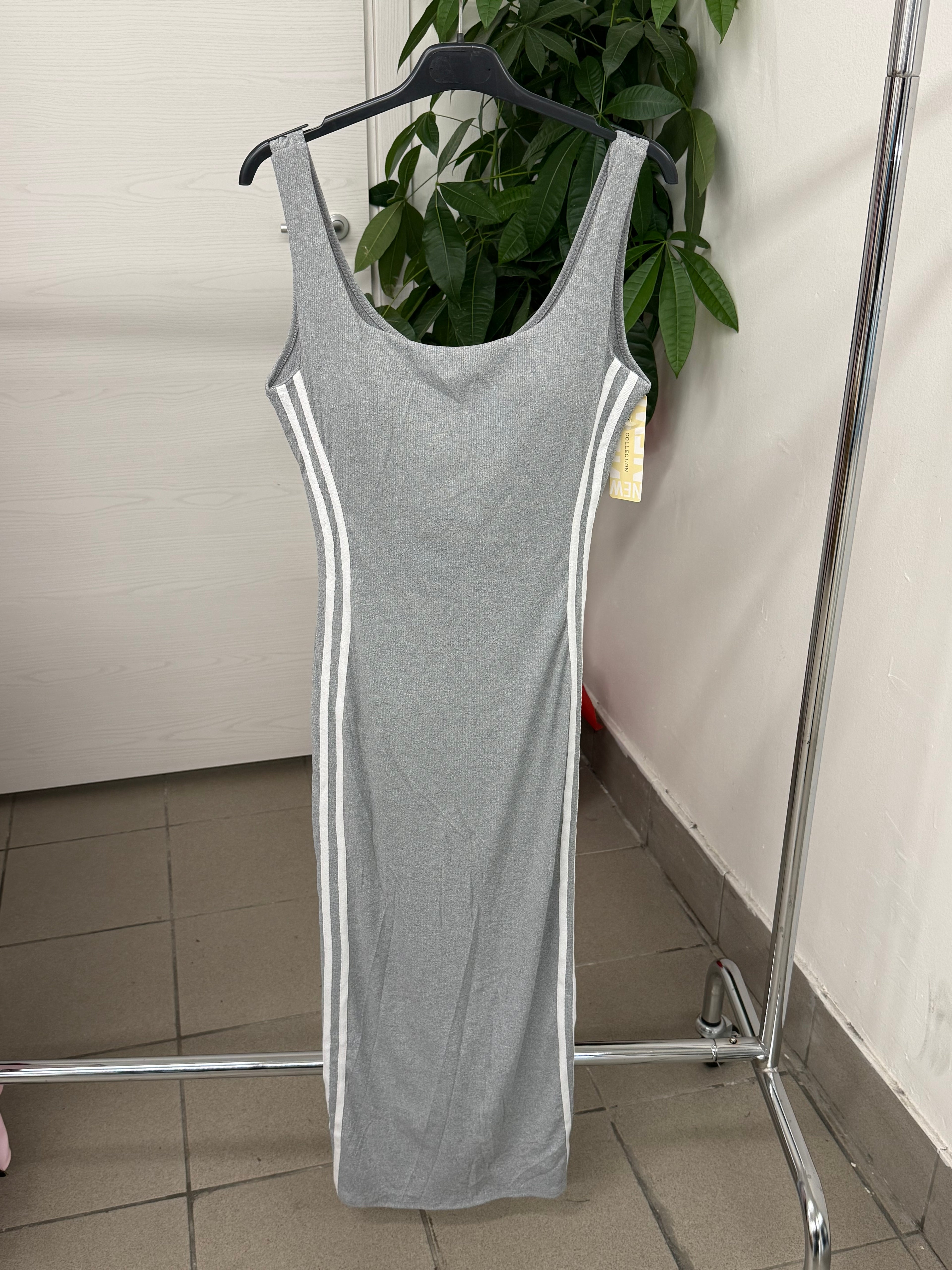 Abito lungo con strisce laterali FGD MODA