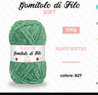 Gomitolo di filo SOFT 100g FGD MODA