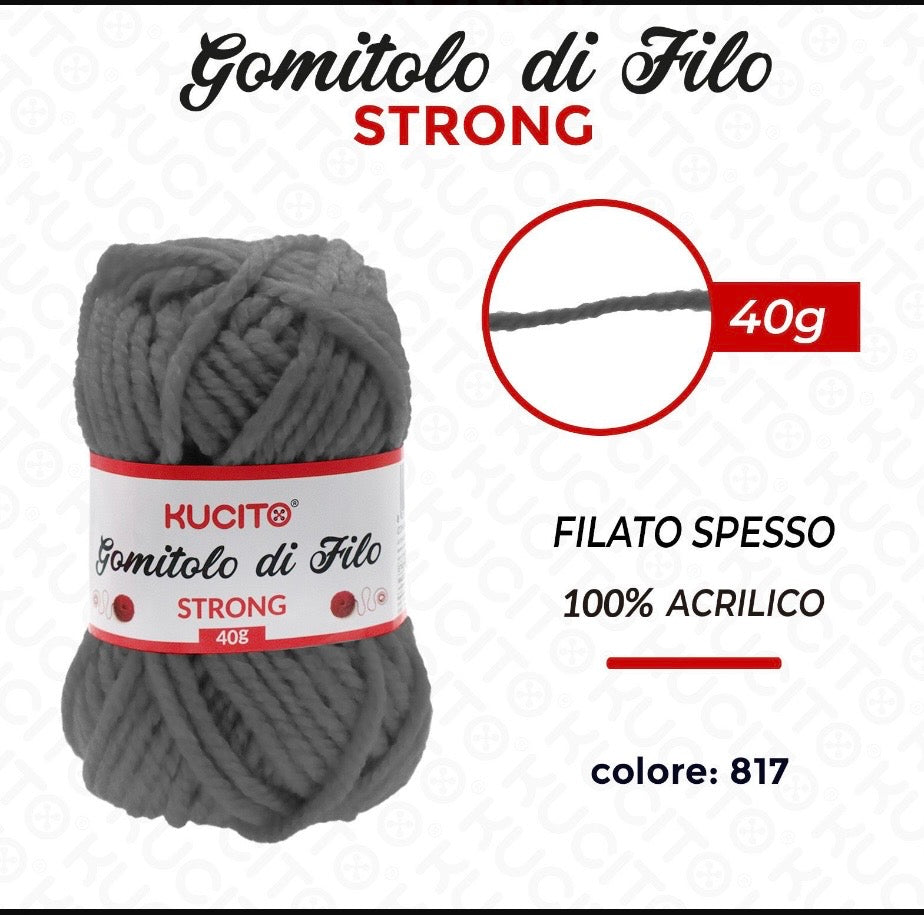 Gomitolo di filo STRONG 40g FGD MODA