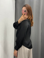 Camicetta Effetto Raso A Portafoglio FGD MODA