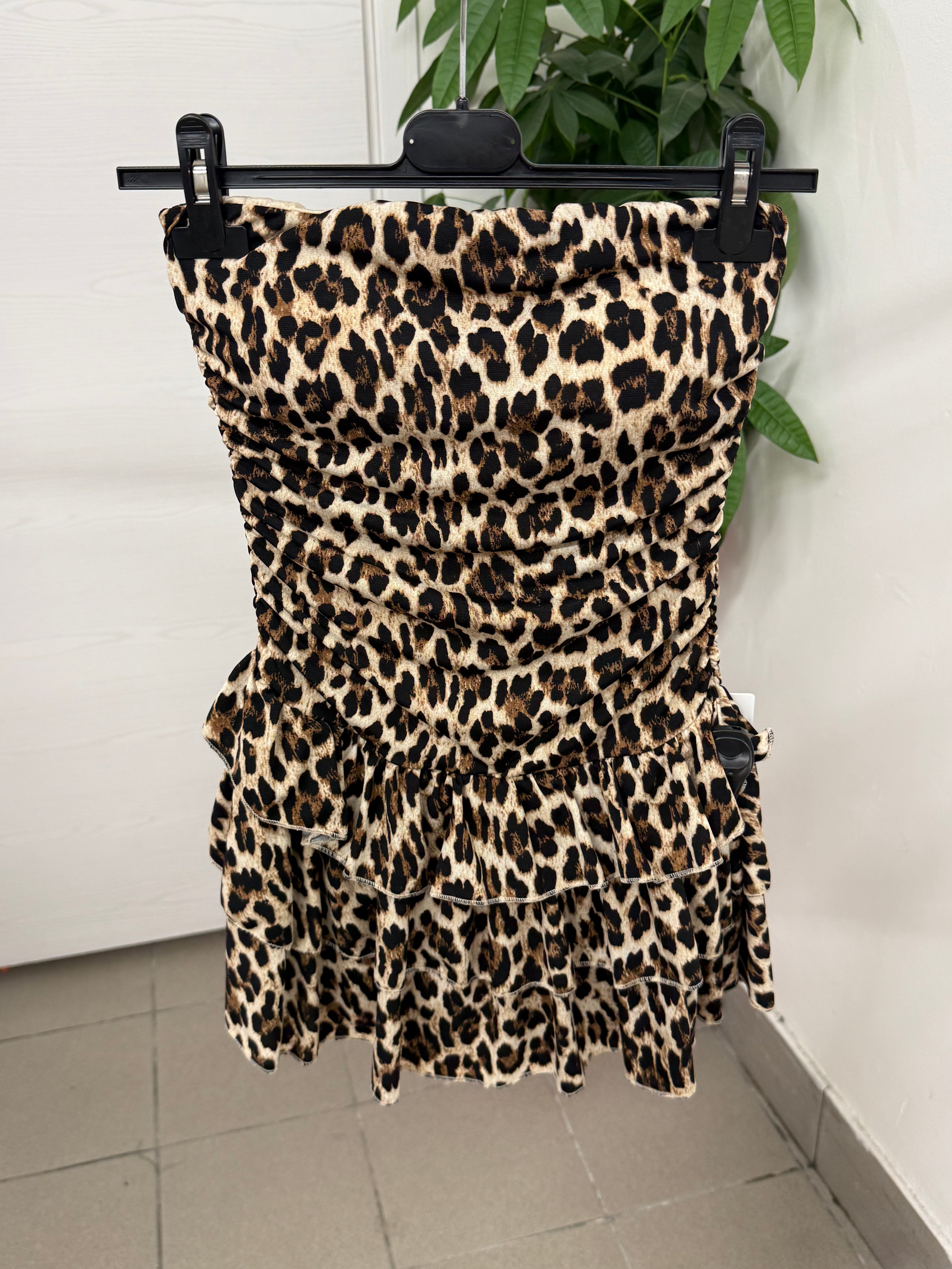 Abito Skort con Drappeggio Laterale FGD MODA