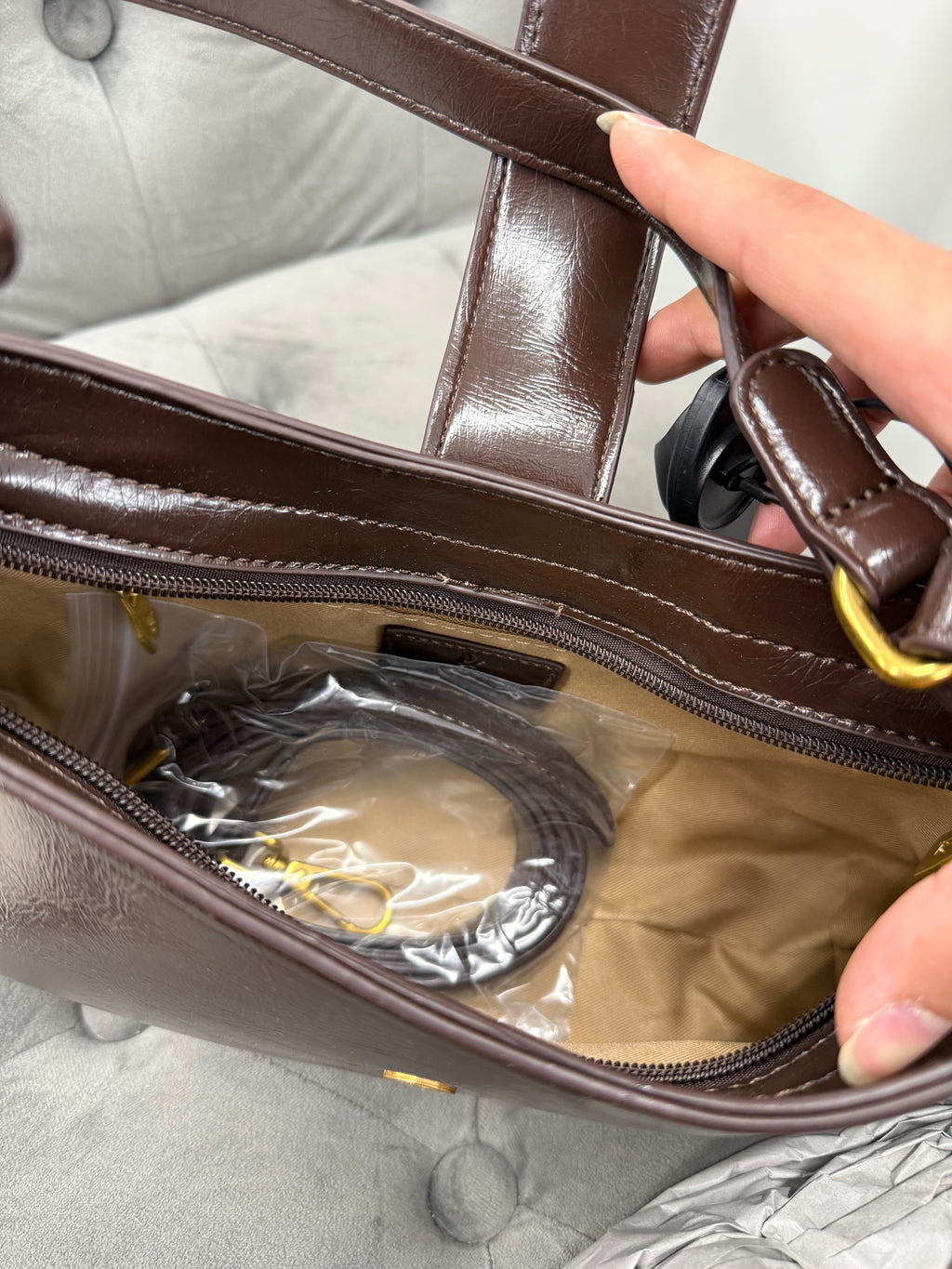 Borsa Mini hobo con tracolla Regina Schrecker FGD MODA