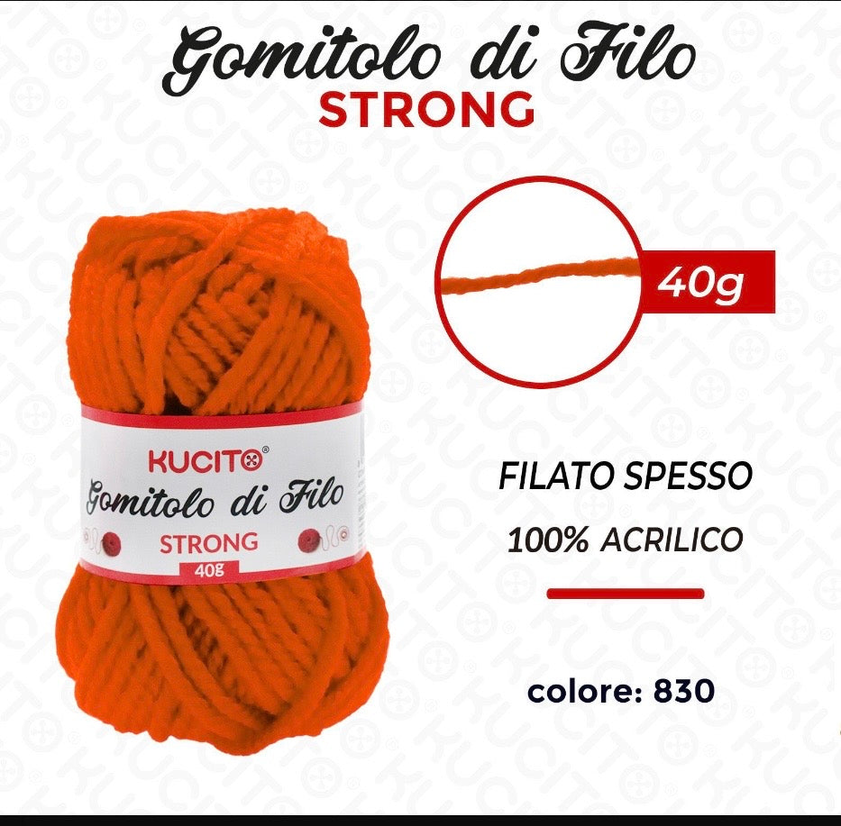 Gomitolo di filo STRONG 40g FGD MODA