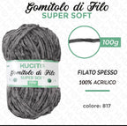 Gomitolo di filo SUPER SOFT 100g FGD MODA