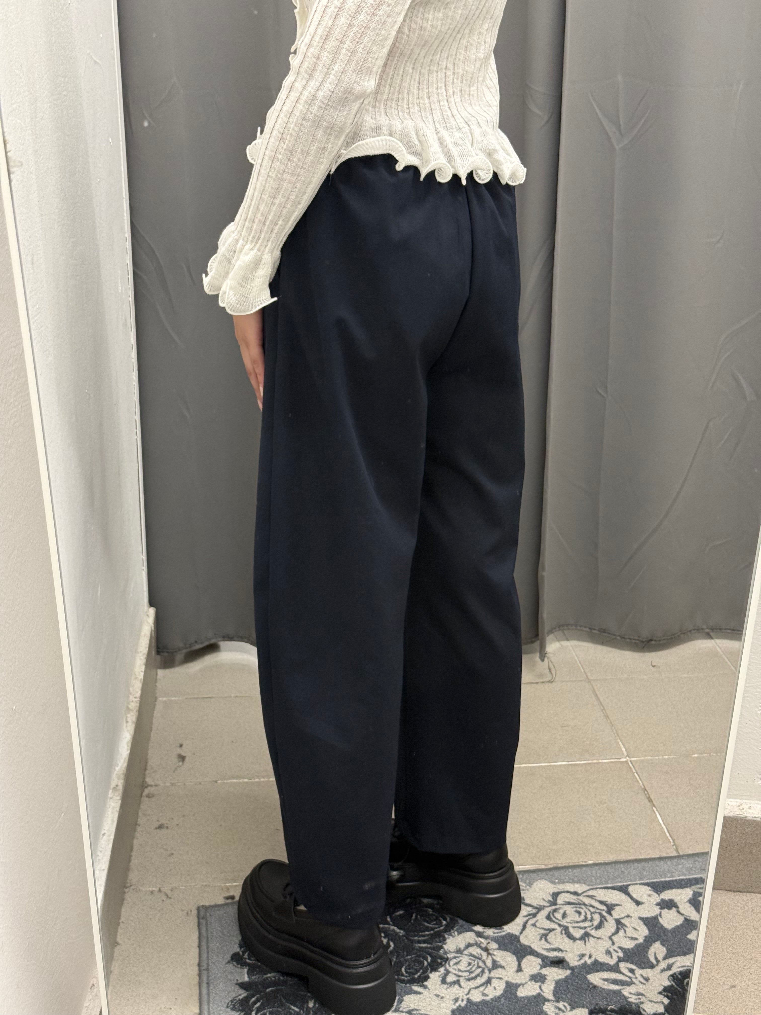 Pantaloni Balloon Con Cinta FGD MODA