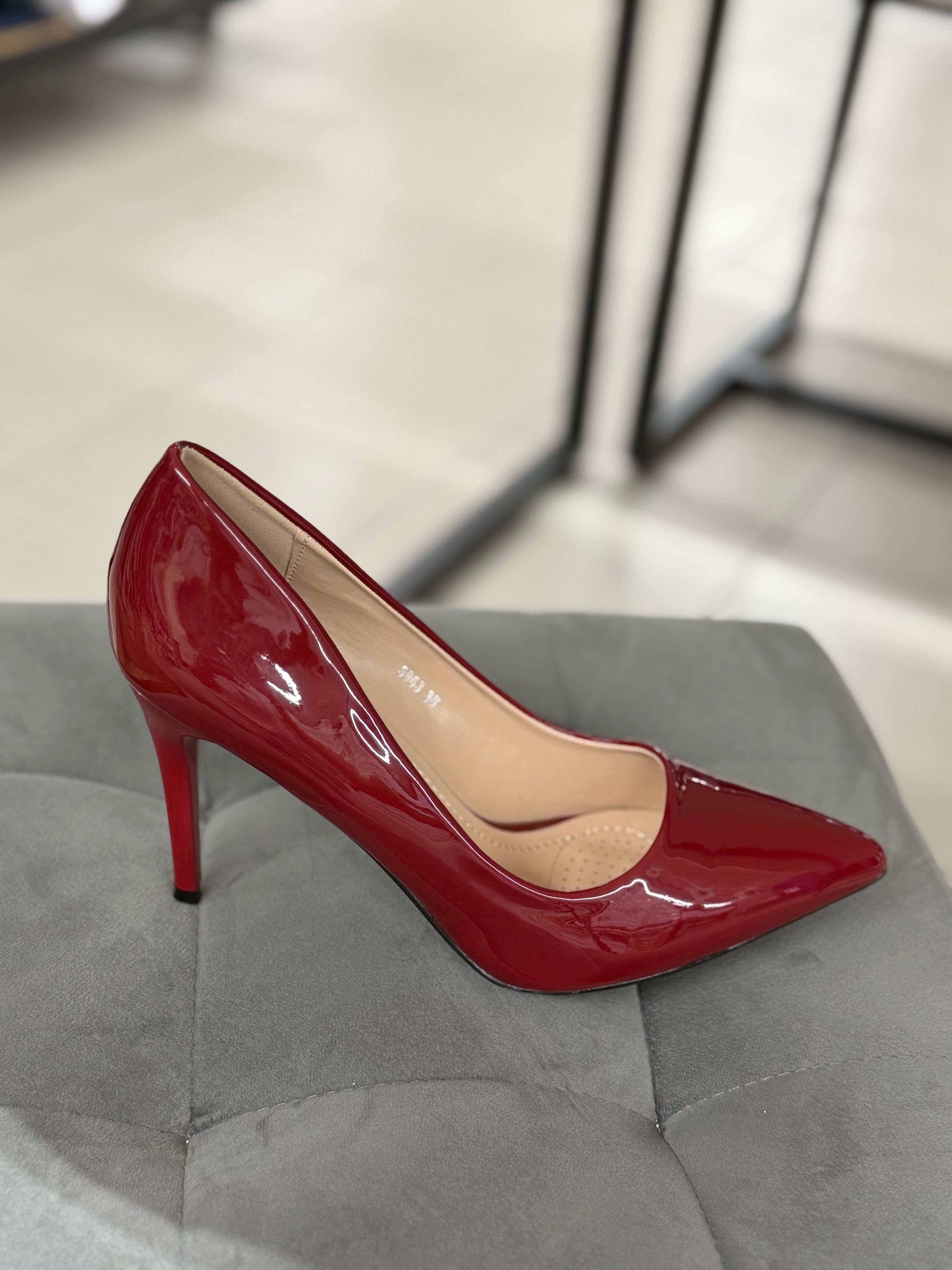 Décolleté laccato tacco 10,5cm 3963 FGD MODA