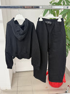 Set Coordinato Felpa Con Zip E Pantaloni Balloon JUST WEST FGD MODA