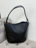 Borsa A Secchiello In Ecopelle Con Catena Dorata FGD MODA