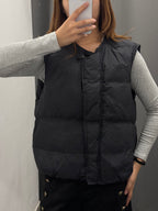 Gilet Quilted Over Fit In Piuma D’anatra FGD MODA