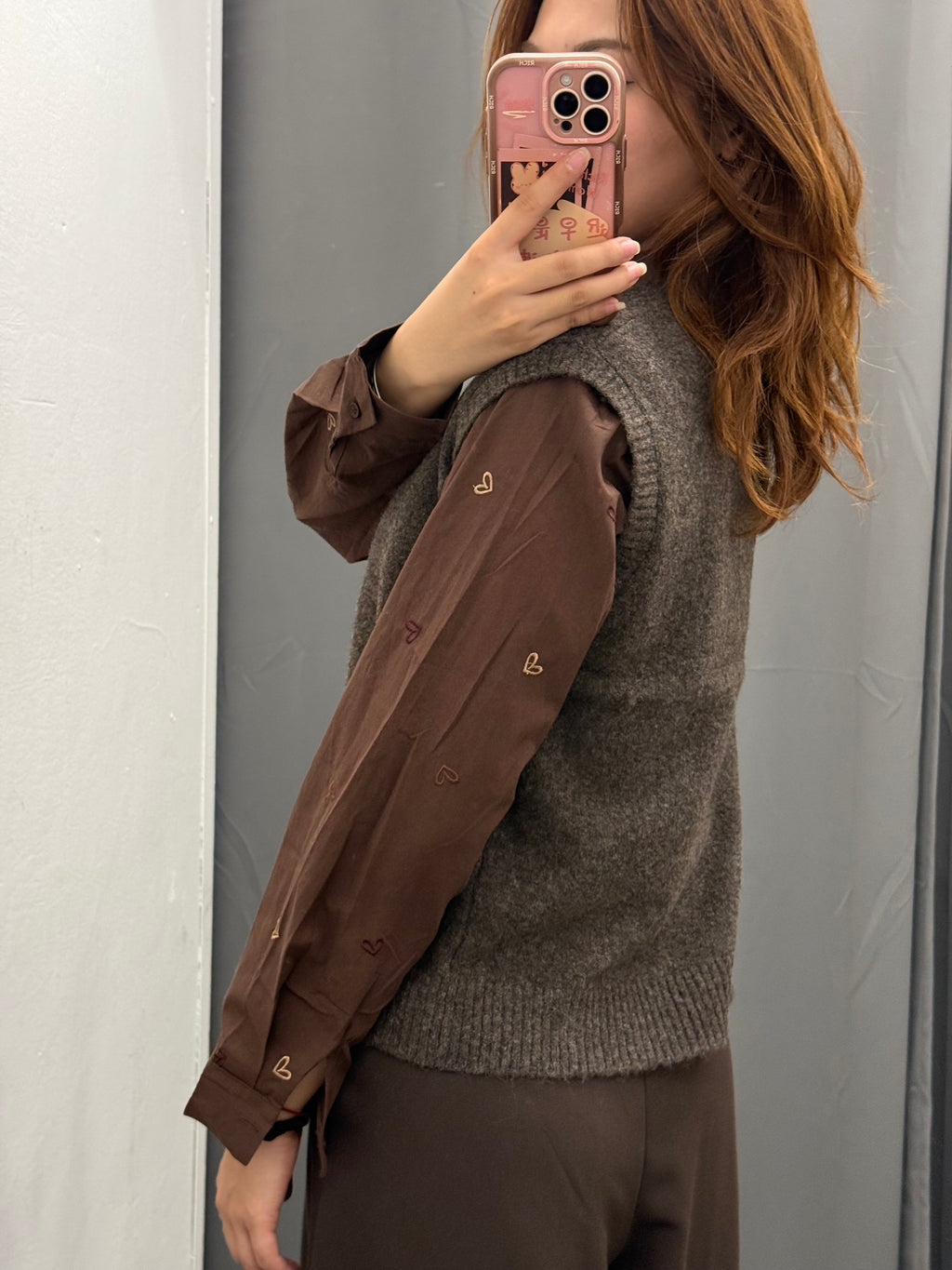 Gilet In Maglia Tinta Unita FGD MODA