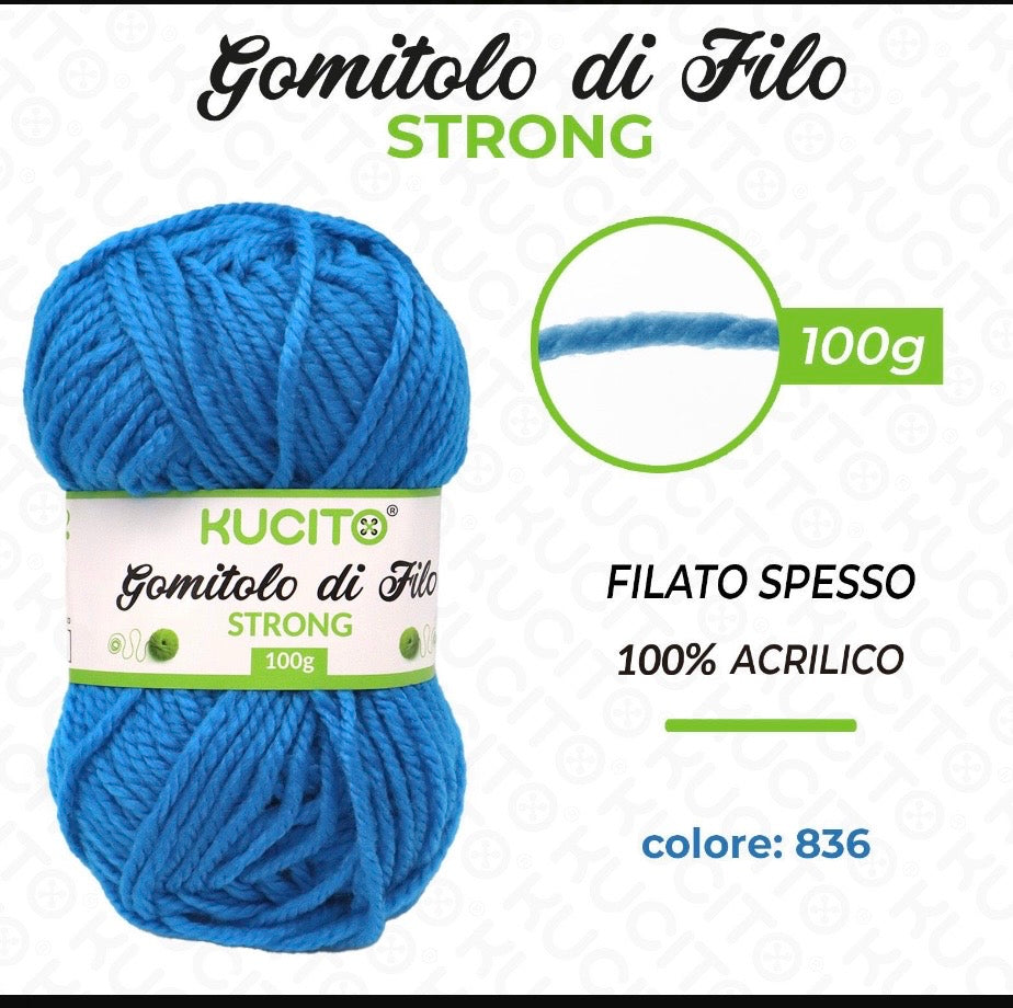 Gomitolo di filo STRONG 100g FGD MODA