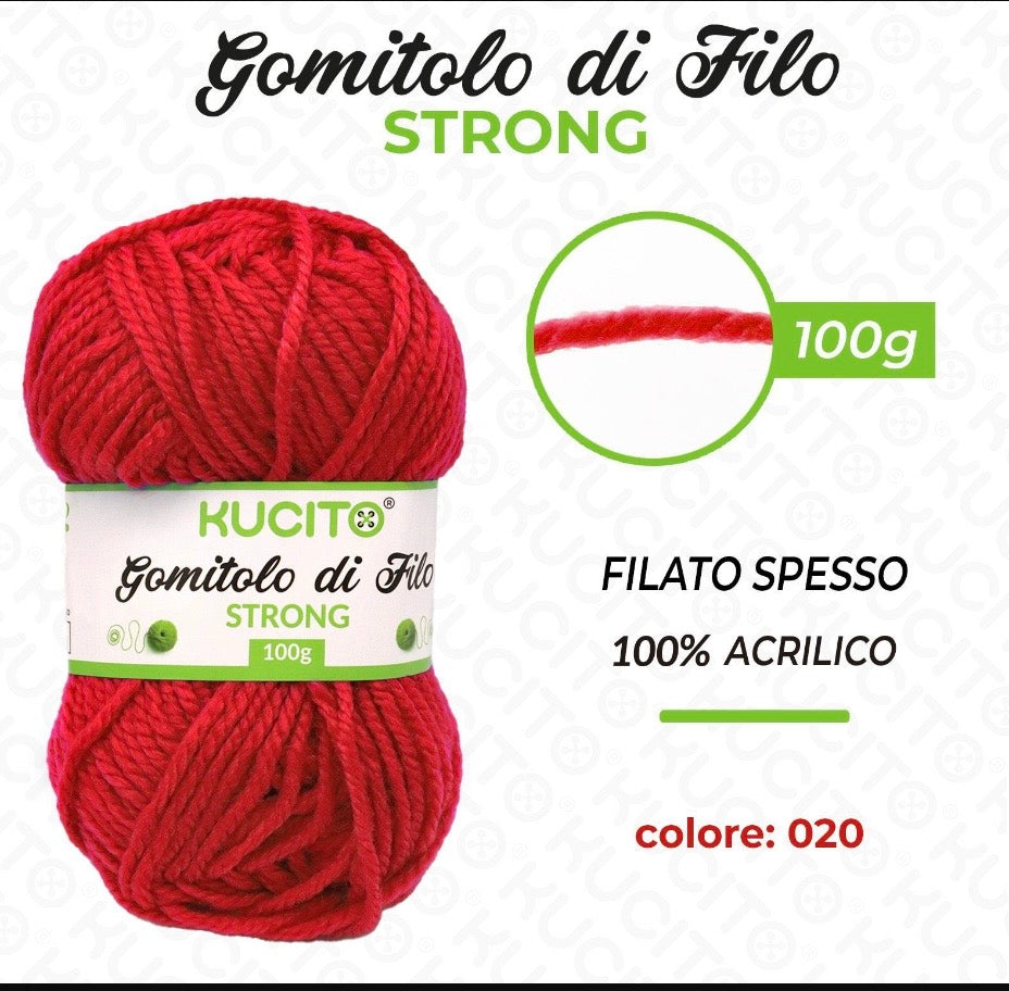 Gomitolo di filo STRONG 100g FGD MODA