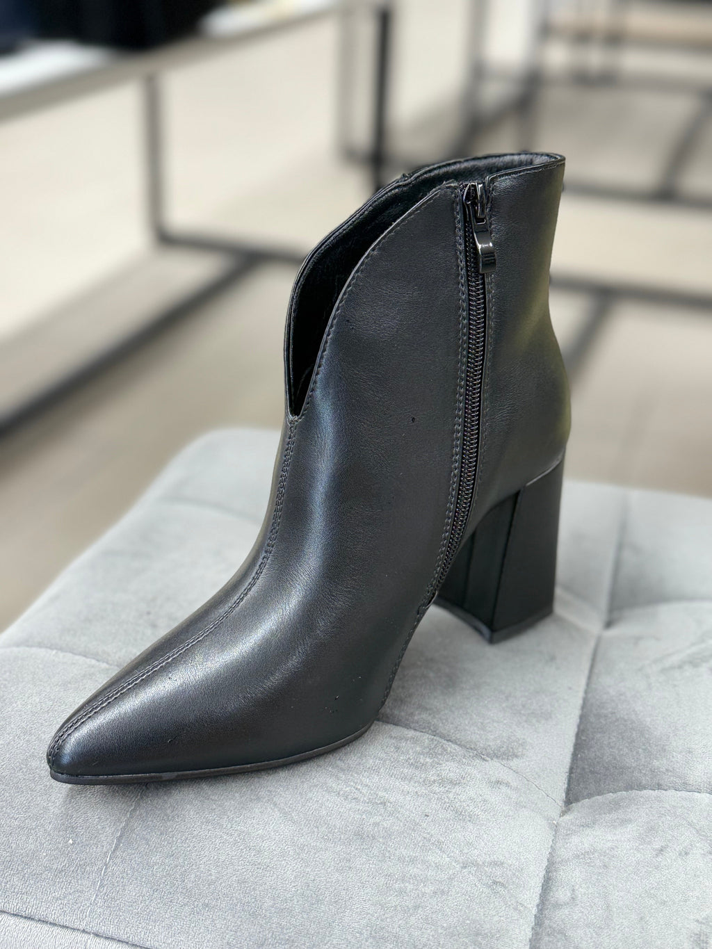 Stivaletti in ecopelle tacco 10cm FGD MODA