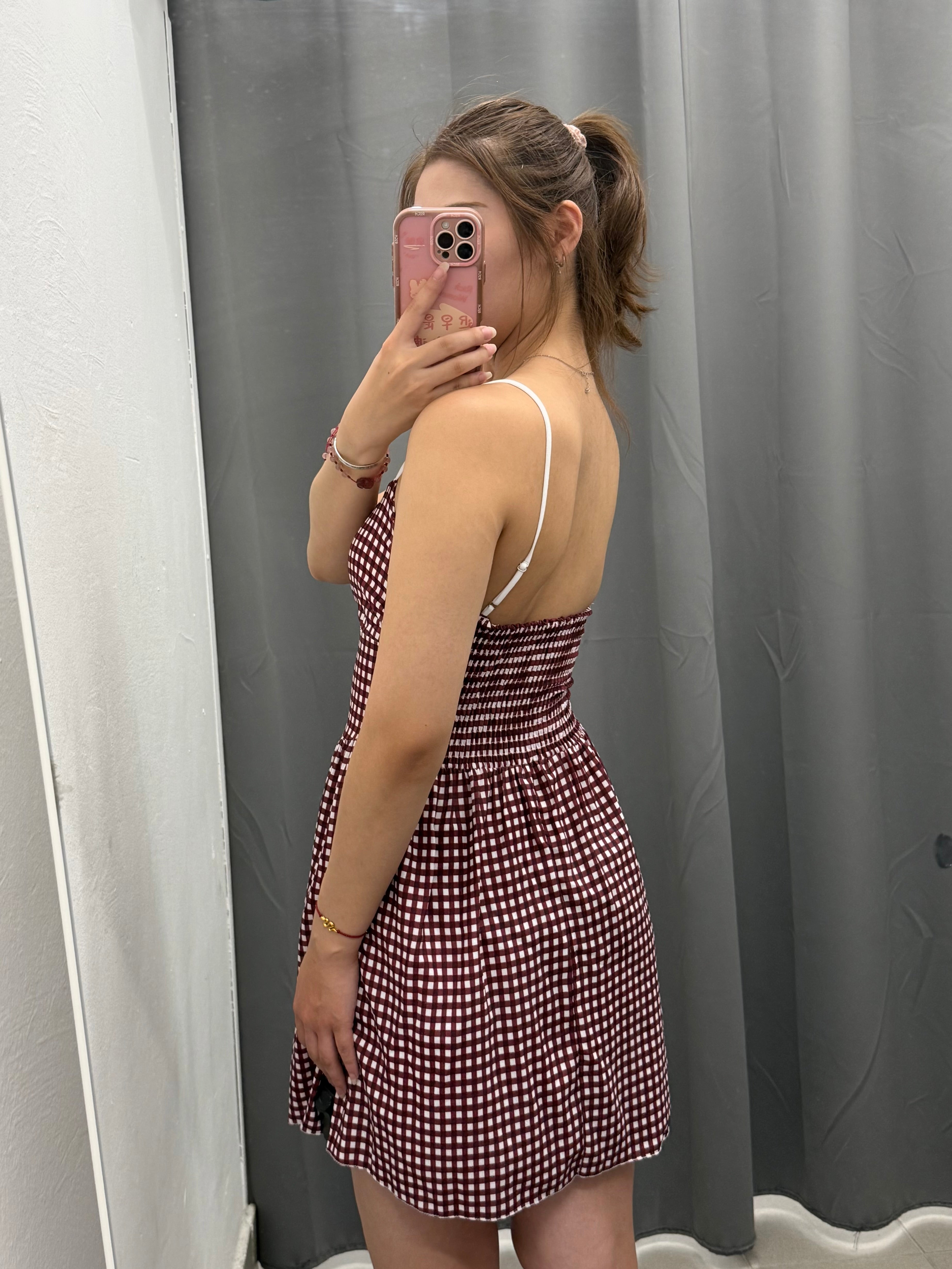 Abito Corto a Quadri FGD MODA