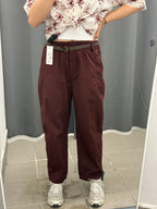 Pantaloni balloon 100% cotone con cinta FGD MODA