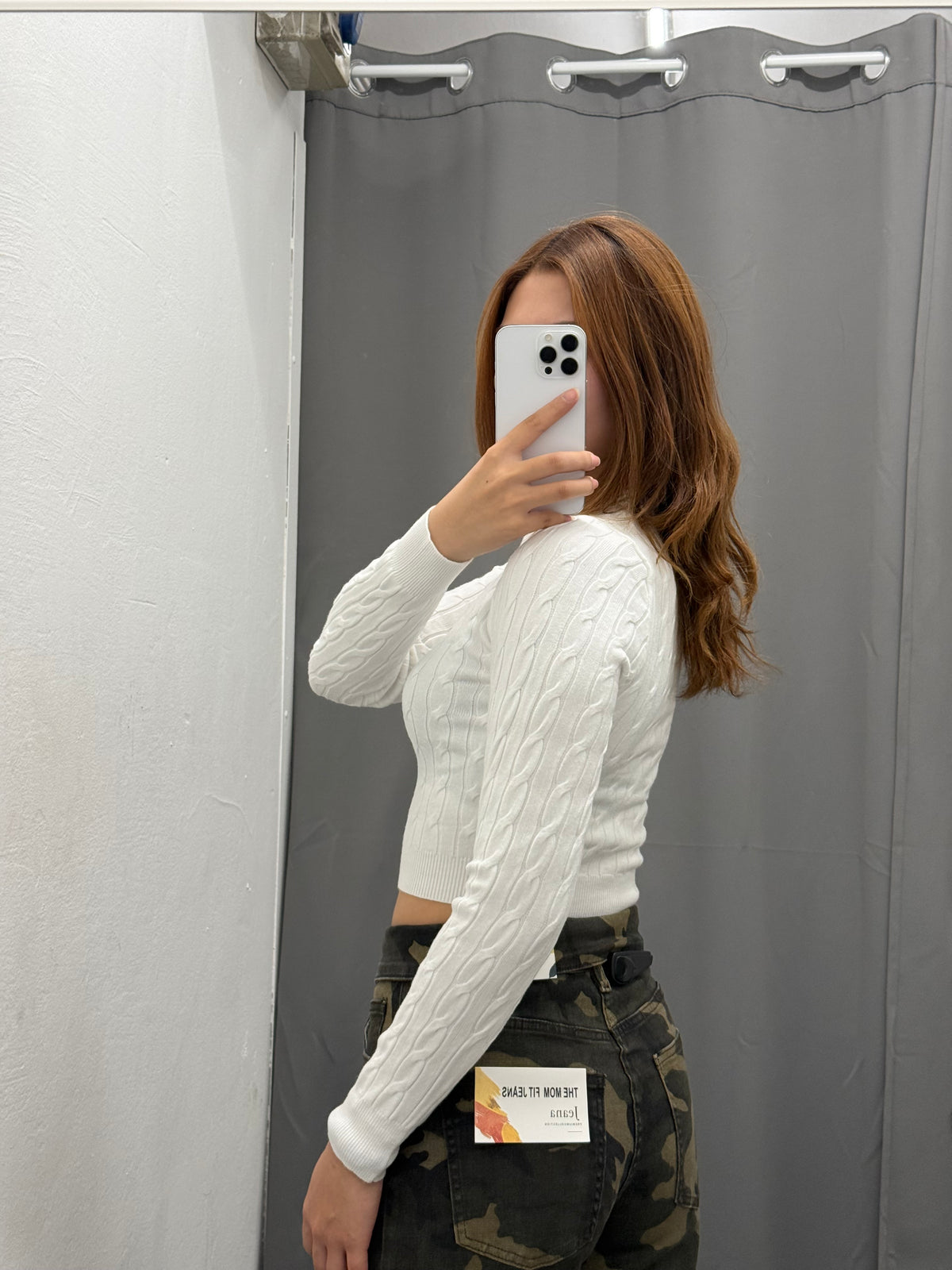 Maglioncino Crop A Intreccio FGD MODA
