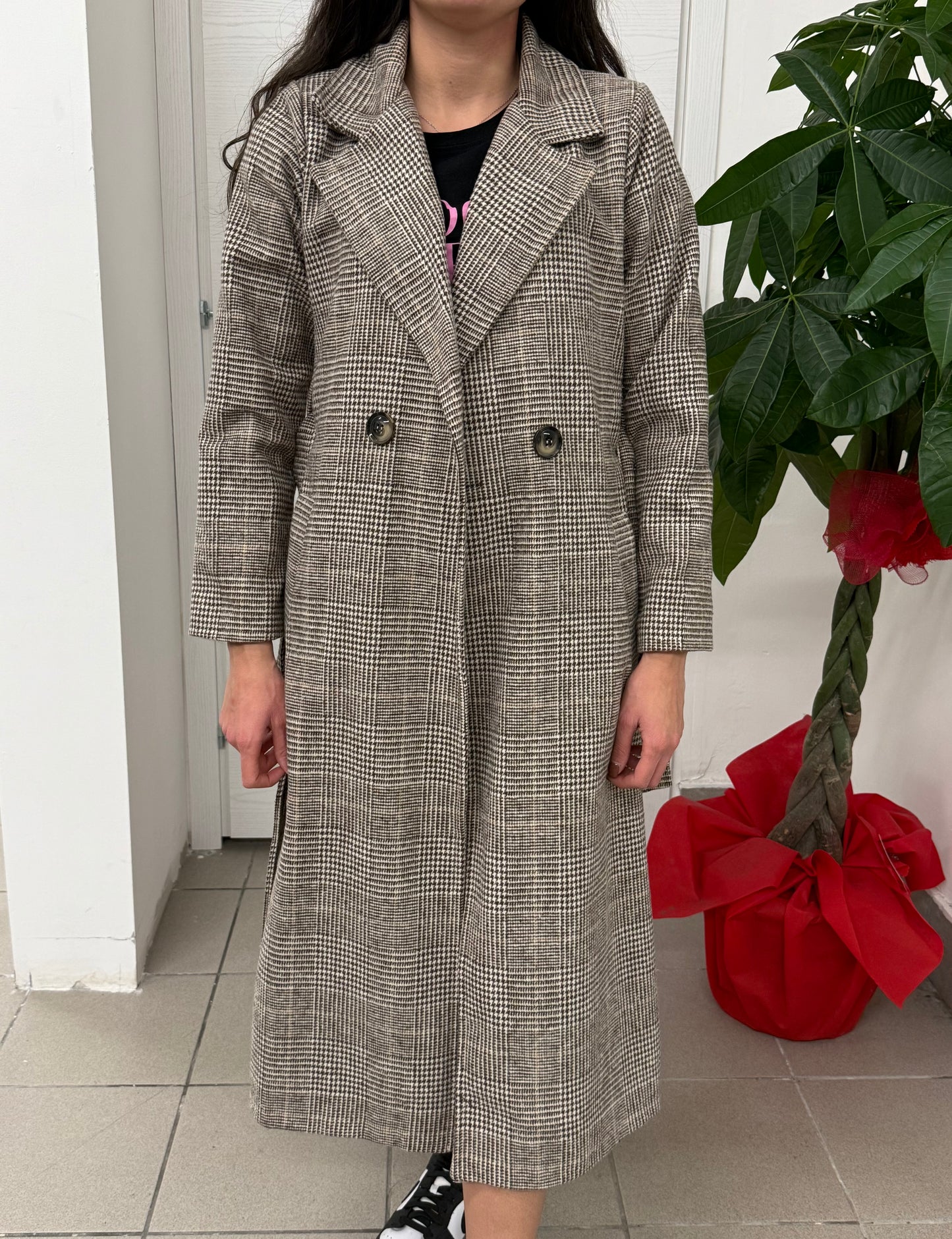 Trench con motivo FGD MODA