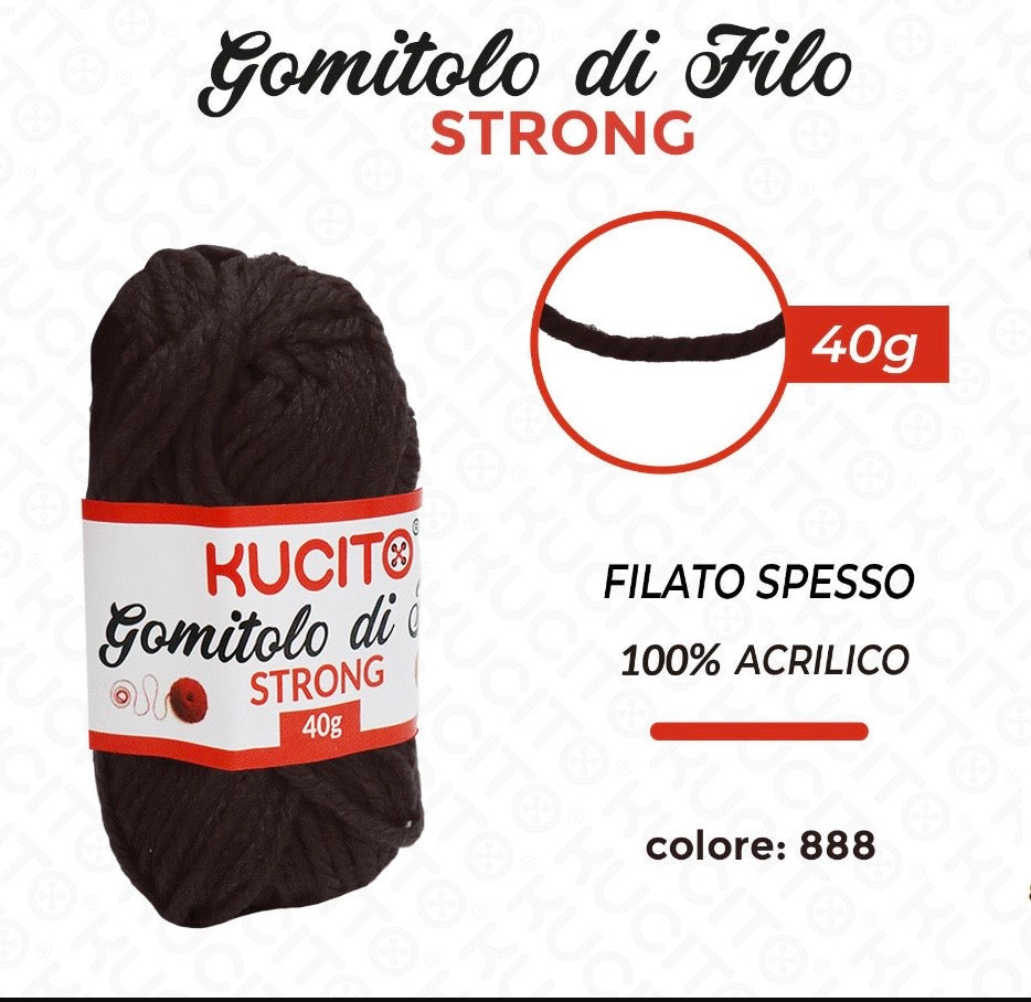 Gomitolo di filo STRONG 40g FGD MODA