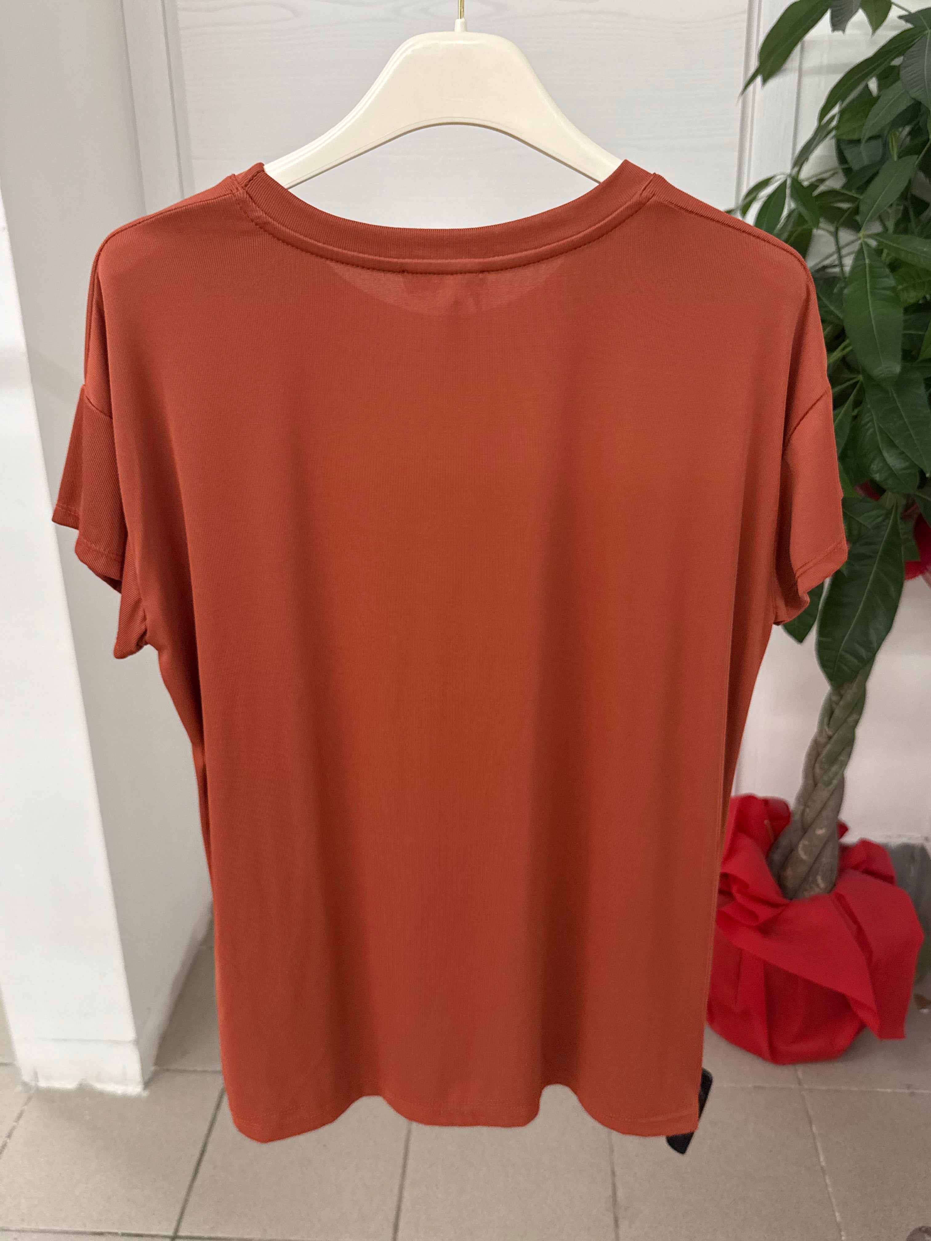 Maglietta in modal tinta unita FGD MODA