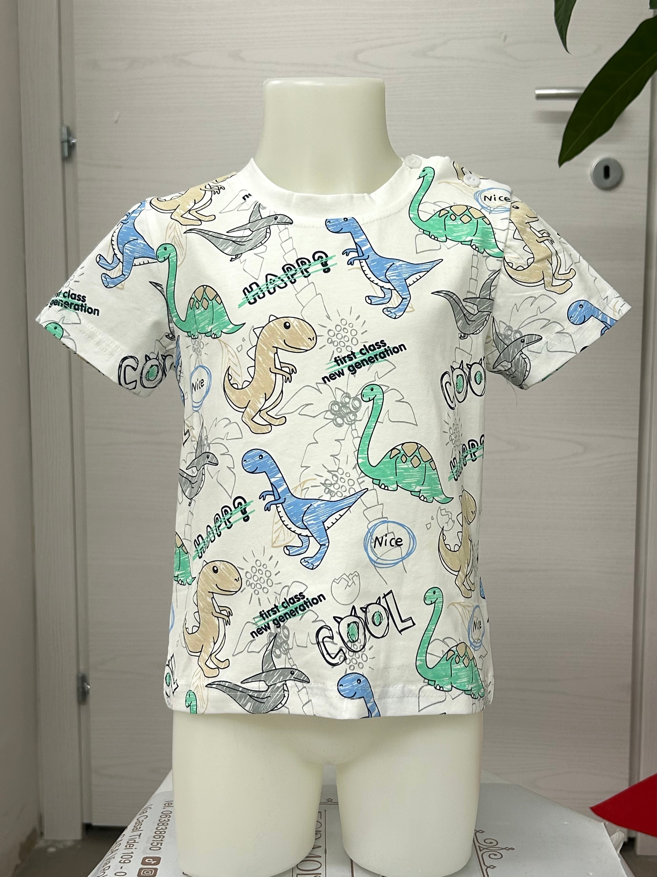 T-shirt con fantasia FGD MODA