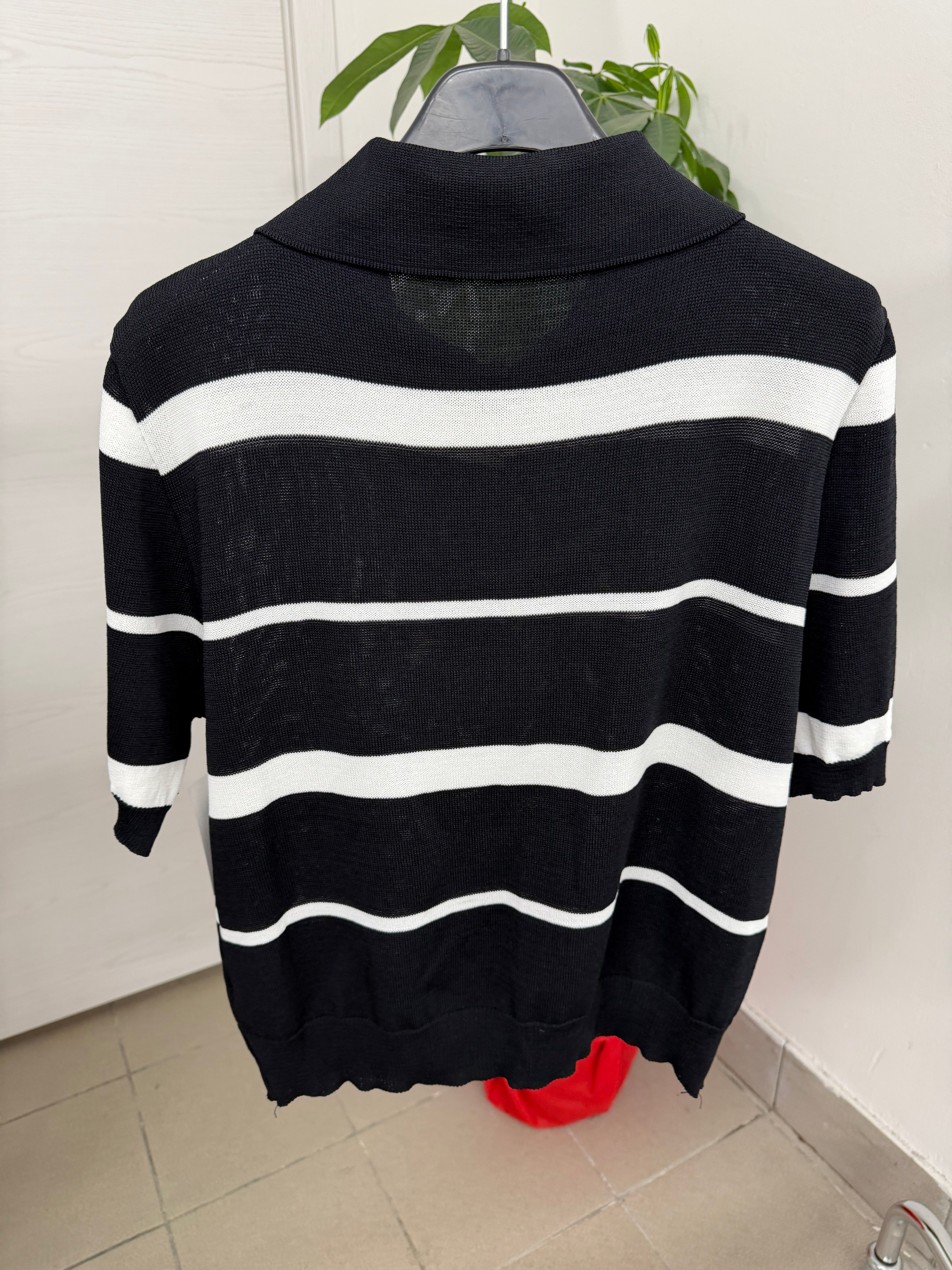 Polo a righe di filo FGD MODA