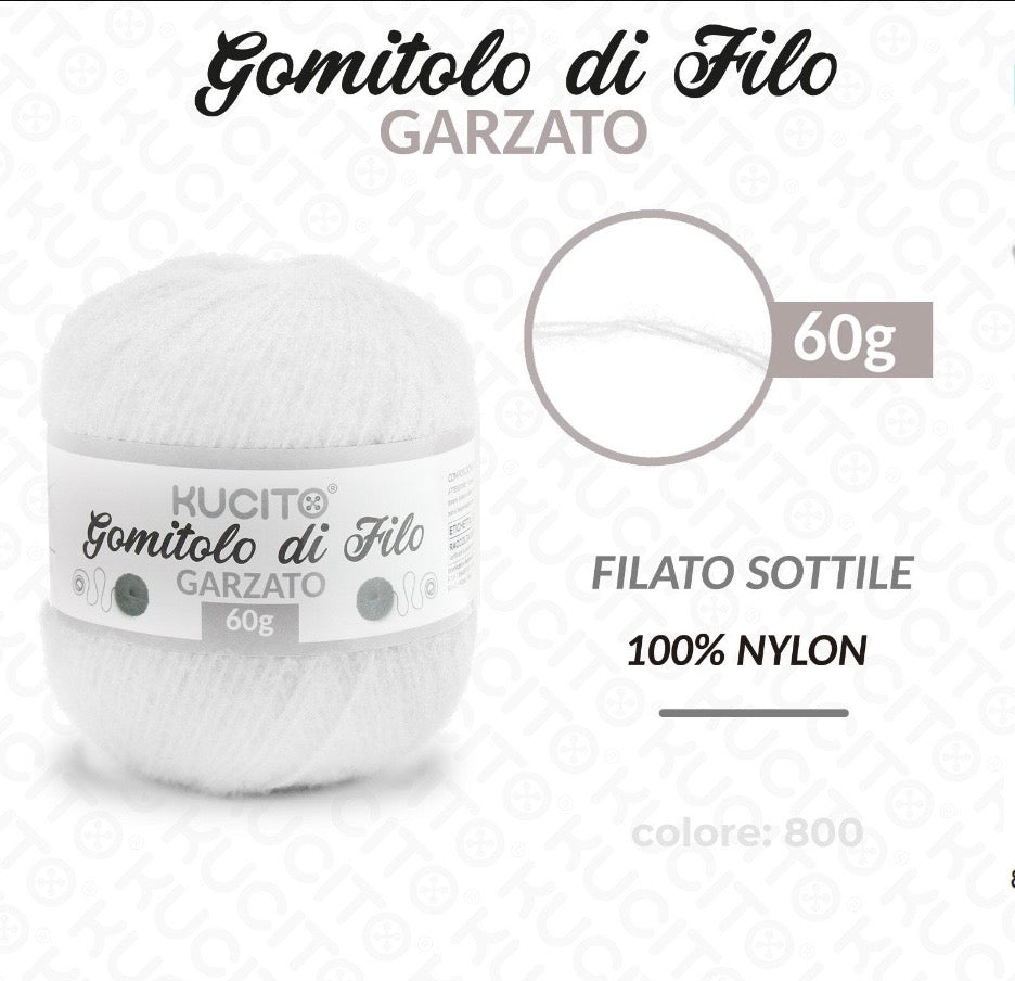 Gomitolo di filo GARZATO 60g FGD MODA