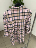 Camicia scozzese con taschino FGD MODA