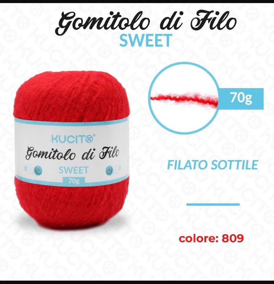 Gomitoli di filo SWEET 70g FGD MODA