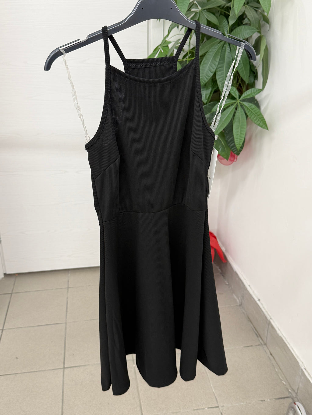 Abito Corto a Trapezio a Costine FGD MODA