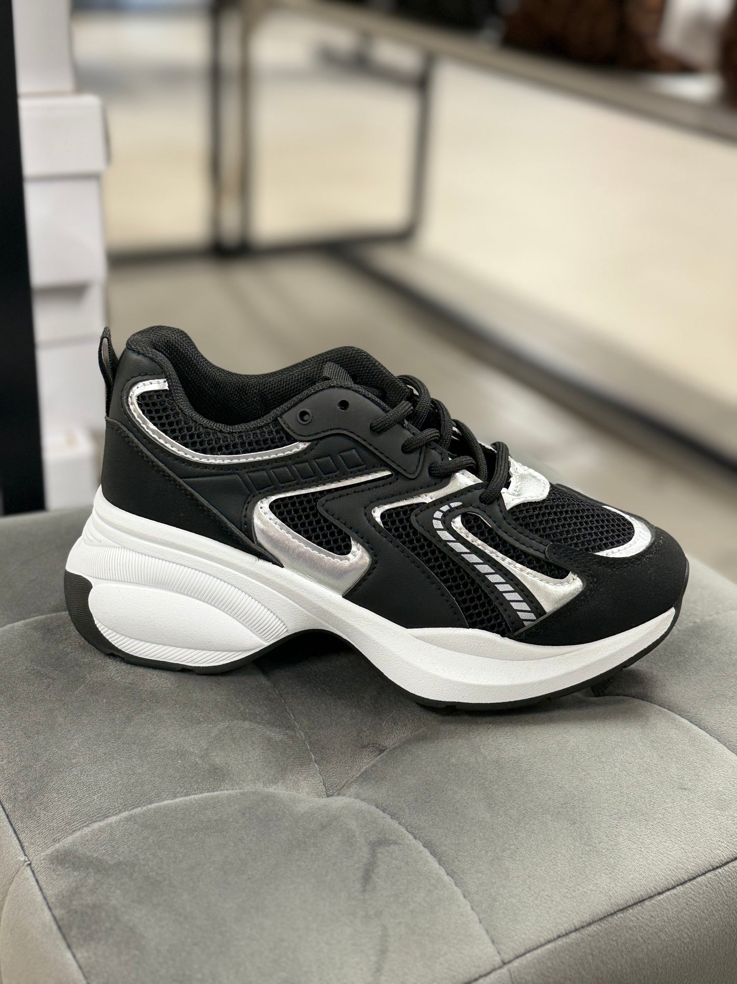 Sneakers platform alta FGD MODA