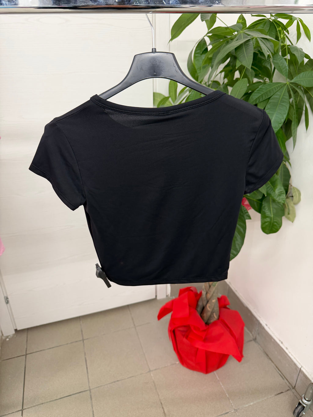 T-shirt crop lycra FGD MODA
