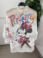 Camicia in cotone con personaggi FGD MODA