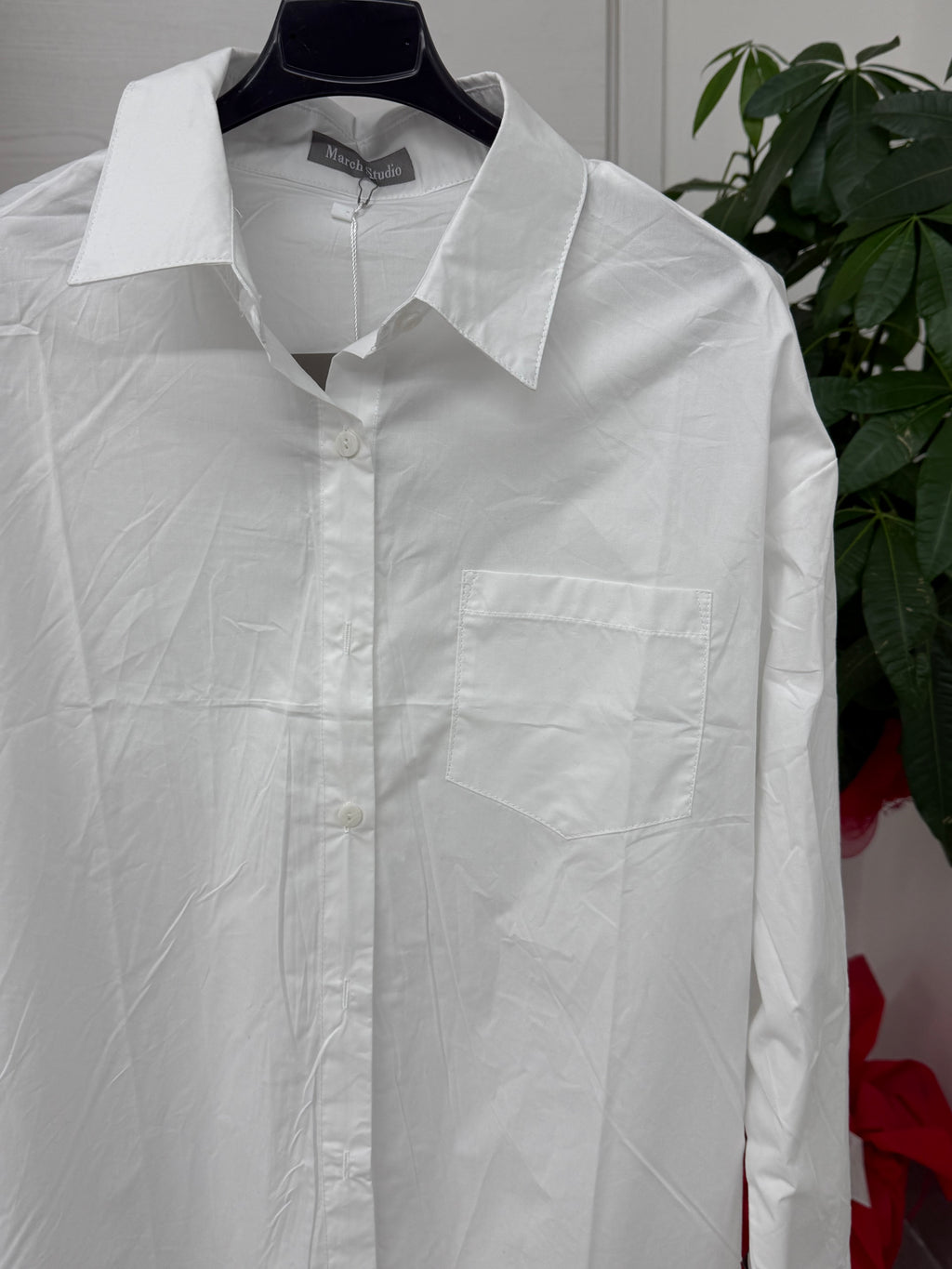 Camicia in cotone con taschino FGD MODA